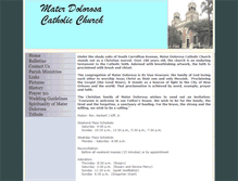 Tablet Screenshot of mdolorosa.com
